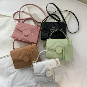 Cartera Bandolera Con Monedero